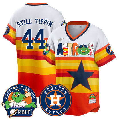 Men's Houston Astros Orbit Vapor Premier Jersey - All Stitched