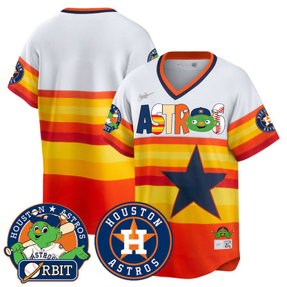 Men's Houston Astros Orbit Vapor Premier Jersey - All Stitched