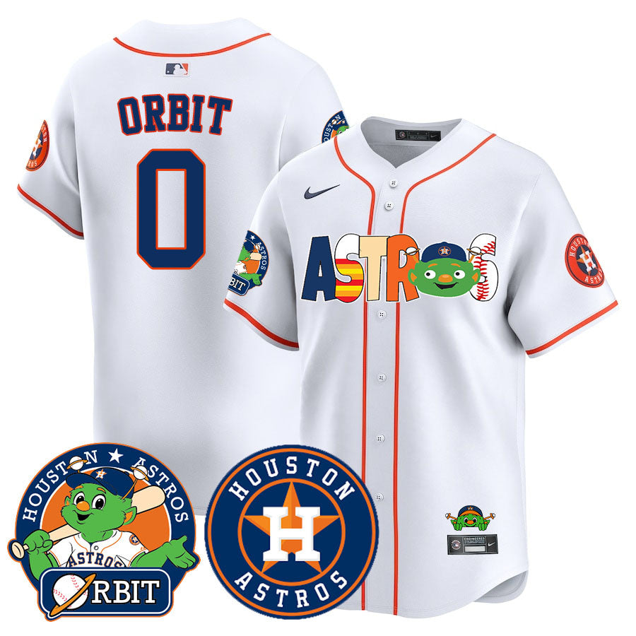 Men's Houston Astros Orbit Vapor Premier Jersey - All Stitched