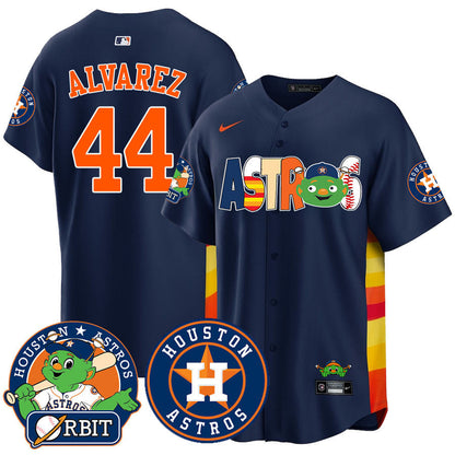 Men's Houston Astros Orbit Vapor Premier Jersey - All Stitched