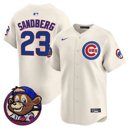 Men's Chicago Cubs Clark Patch Vapor Premier Limited Jersey - All Stitched