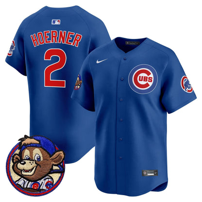 Men's Chicago Cubs Clark Patch Vapor Premier Limited Jersey - All Stitched