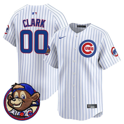 Men's Chicago Cubs Clark Patch Vapor Premier Limited Jersey - All Stitched