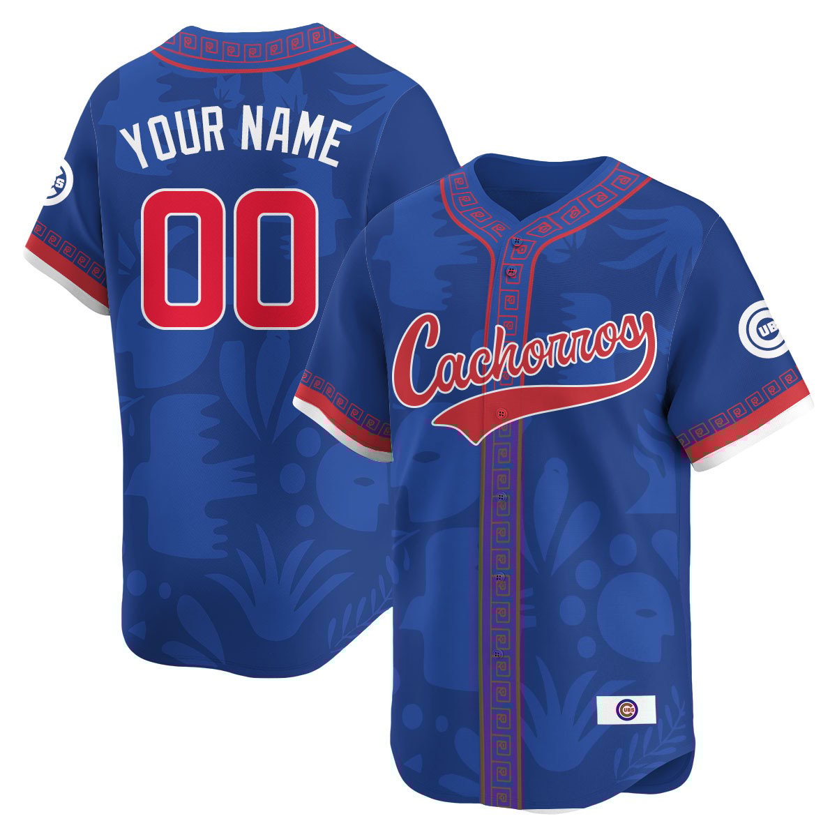 Custom 2025 Chicago Cubs Hispanic and Latino Heritage Month Jersey - All Stitched