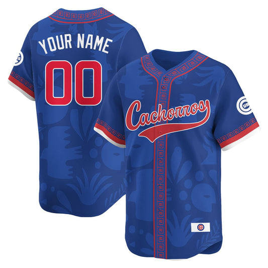 Custom 2025 Chicago Cubs Hispanic and Latino Heritage Month Jersey - All Stitched