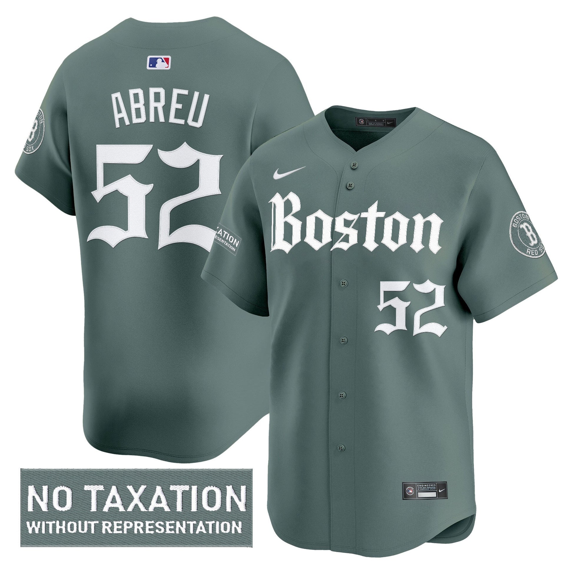 Men's Boston Red Sox 'Retro Newspaper Edition' Vapor Premier Limited Jersey - All Stitched