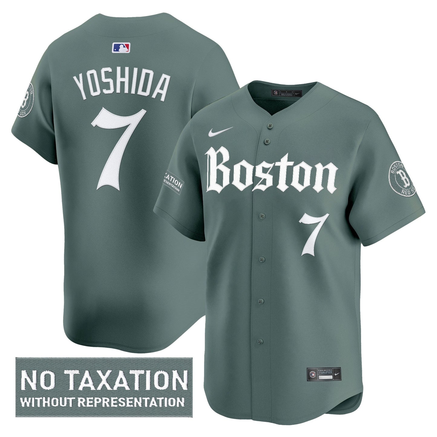 Men's Boston Red Sox 'Retro Newspaper Edition' Vapor Premier Limited Jersey - All Stitched