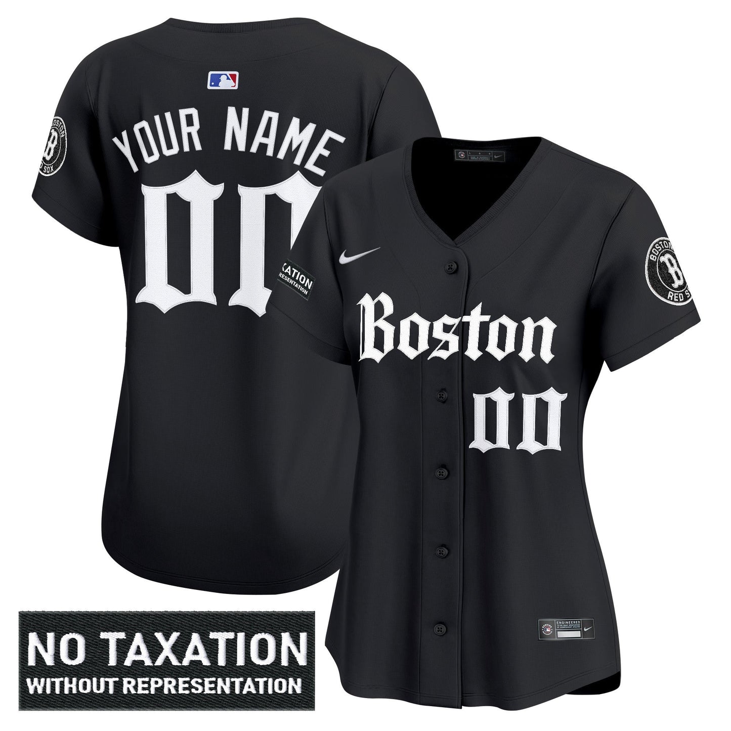Boston Red Sox 'Retro Newspaper Edition' Vapor Premier Limited Custom Jersey - All Stitched