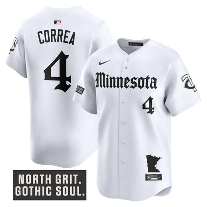 Men's Minnesota Twins 'Gothic North Edition' Vapor Premier Limited Jersey - All Stitched