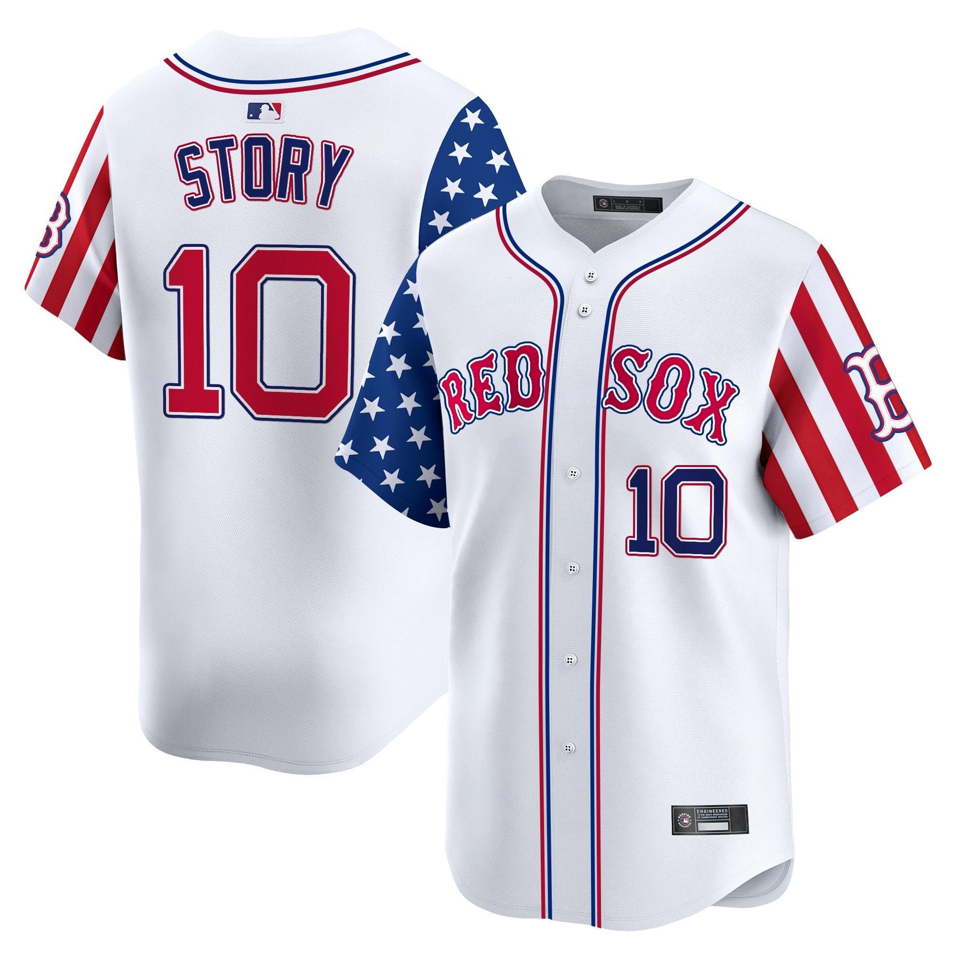 Men's Boston Red Sox 2025 Memorial Day Vapor Premier Limited Jersey - All Stitched