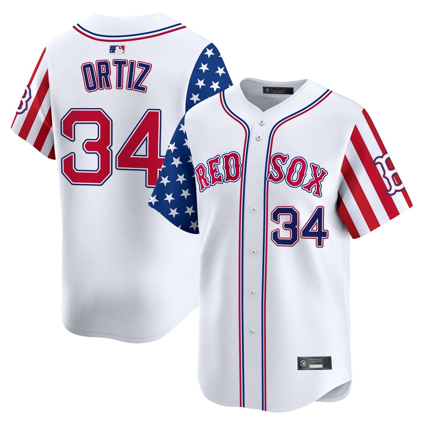 Men's Boston Red Sox 2025 Memorial Day Vapor Premier Limited Jersey - All Stitched