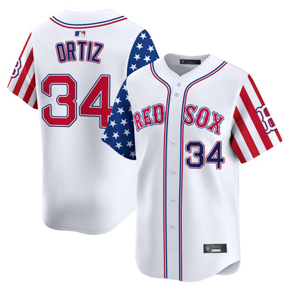 Men's Boston Red Sox 2025 Memorial Day Vapor Premier Limited Jersey - All Stitched