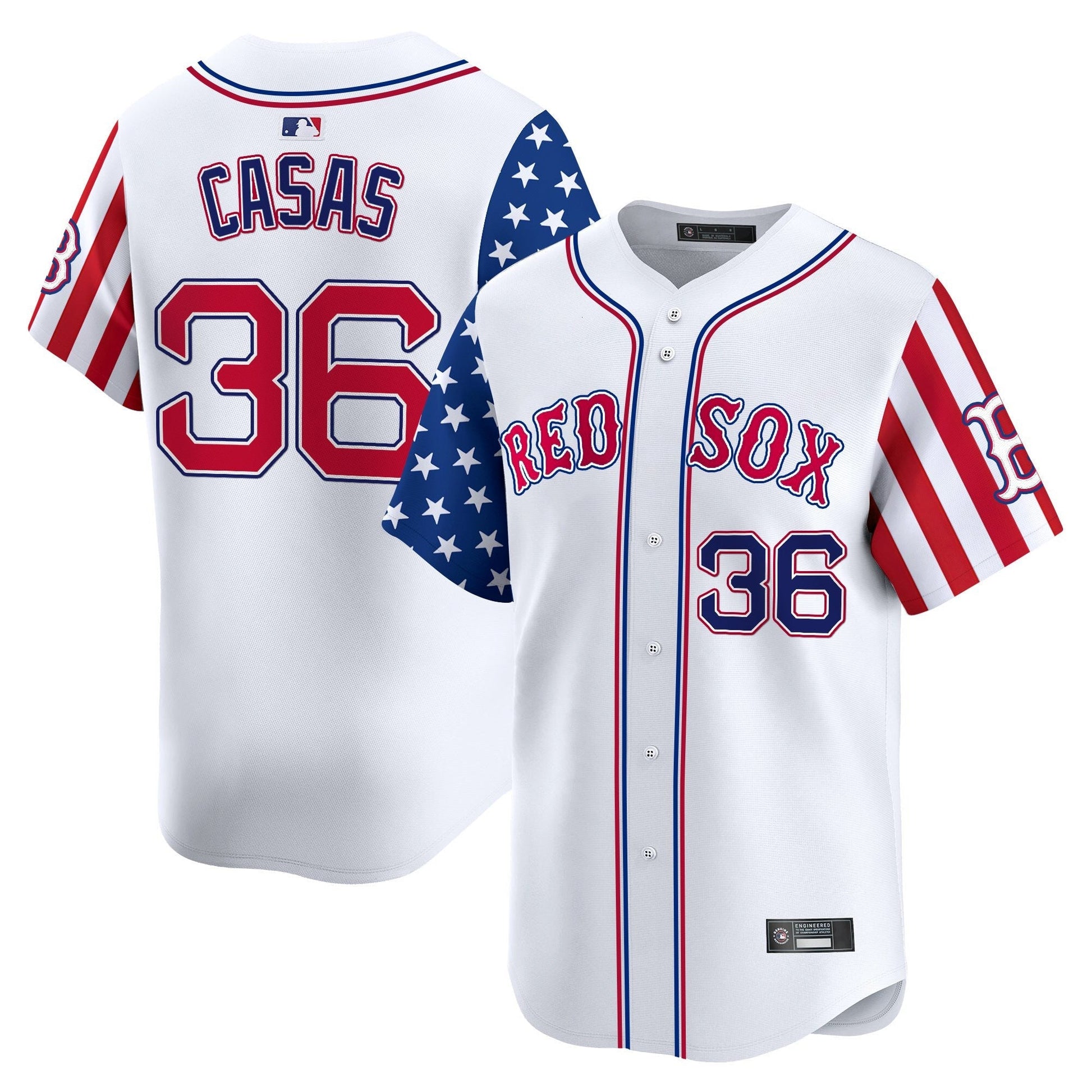 Men's Boston Red Sox 2025 Memorial Day Vapor Premier Limited Jersey - All Stitched
