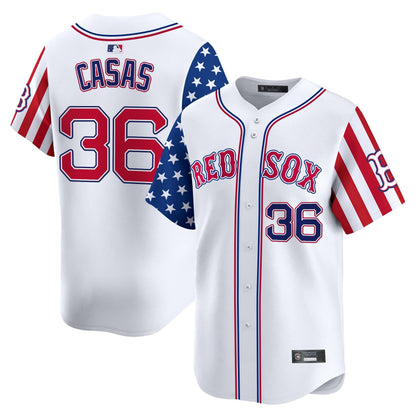 Men's Boston Red Sox 2025 Memorial Day Vapor Premier Limited Jersey - All Stitched