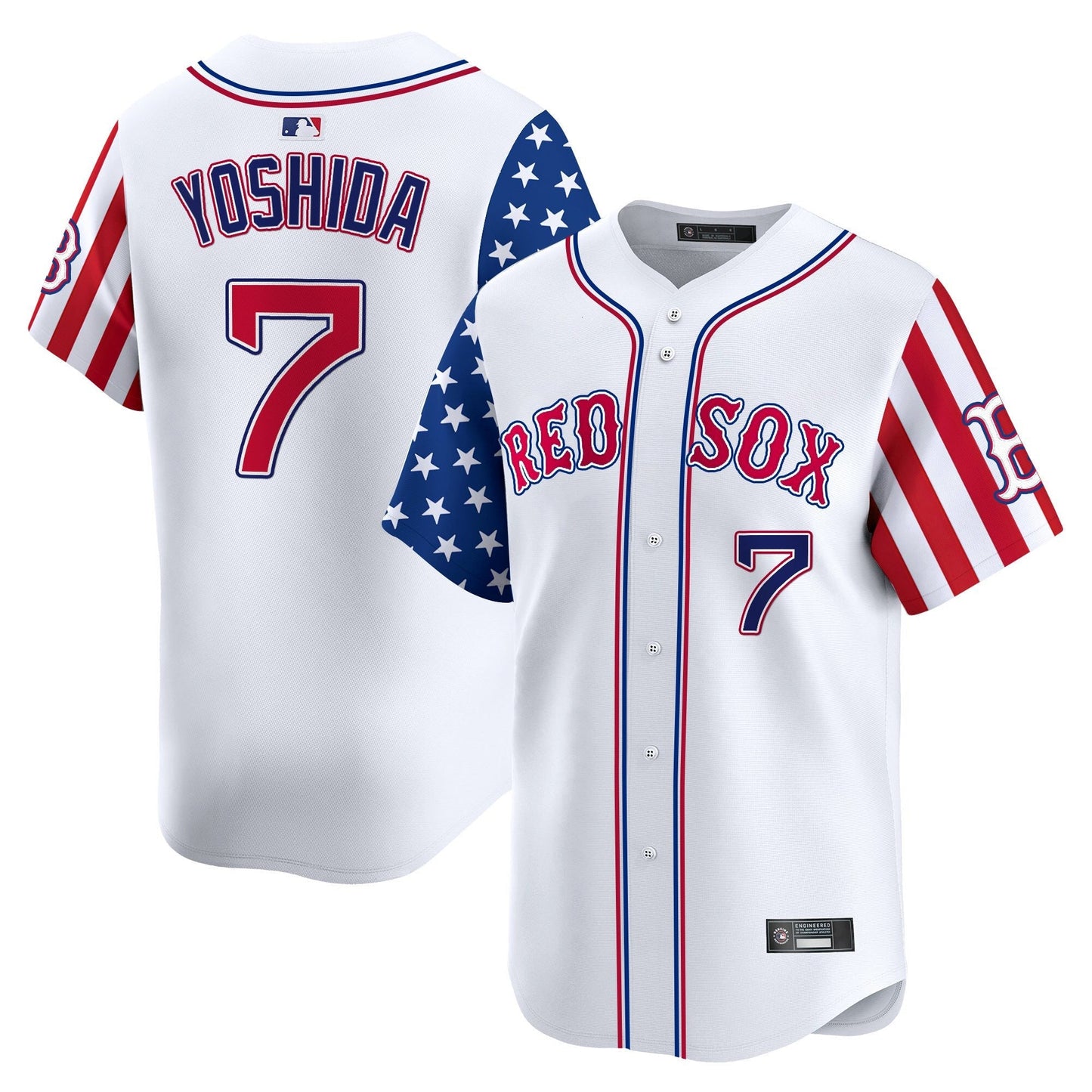 Men's Boston Red Sox 2025 Memorial Day Vapor Premier Limited Jersey - All Stitched