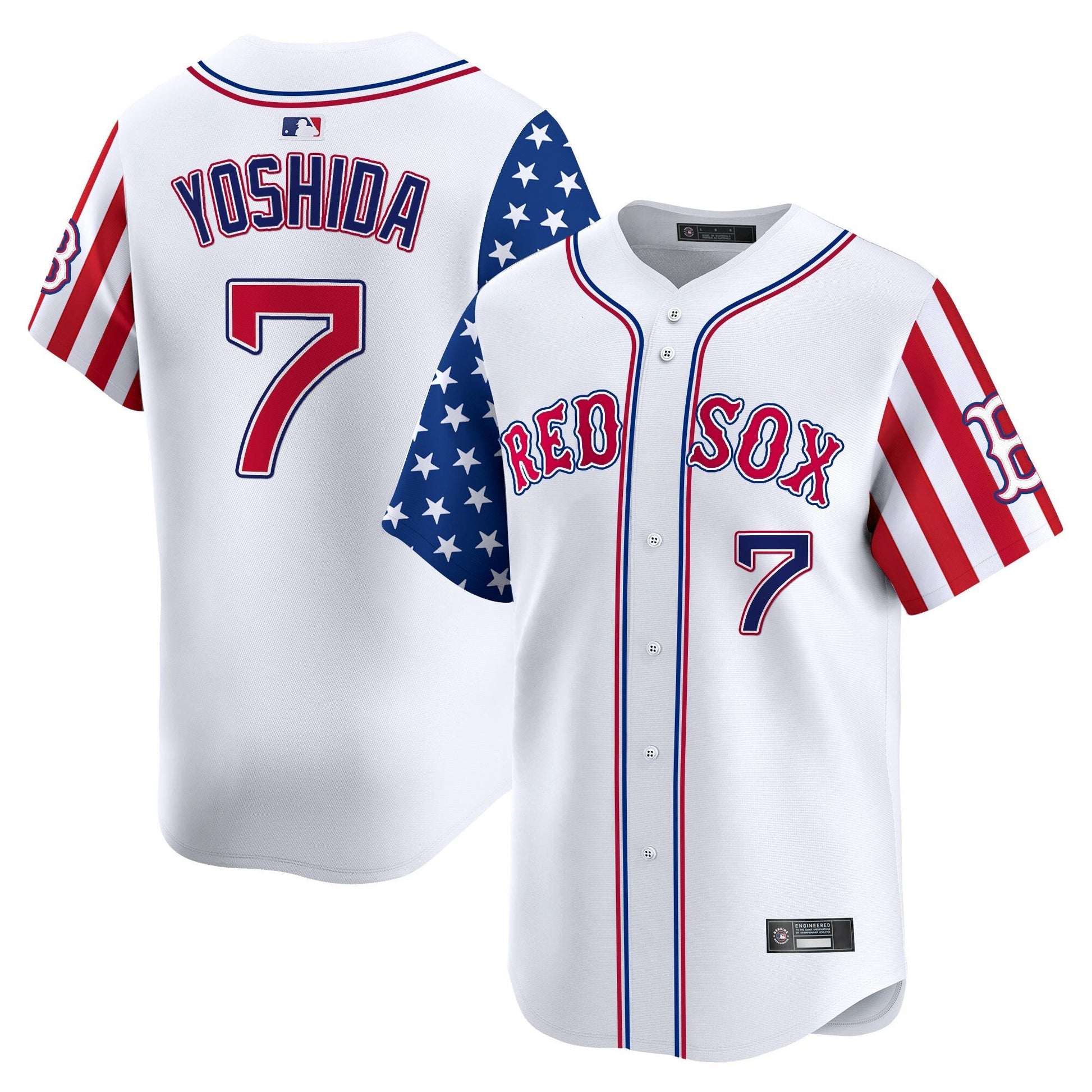 Men's Boston Red Sox 2025 Memorial Day Vapor Premier Limited Jersey - All Stitched