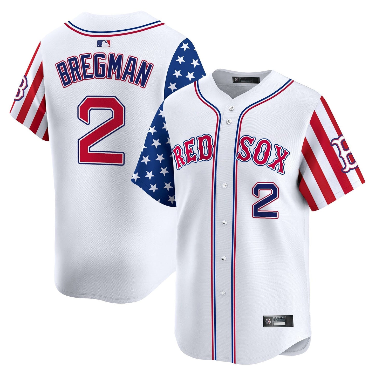 Men's Boston Red Sox 2025 Memorial Day Vapor Premier Limited Jersey - All Stitched