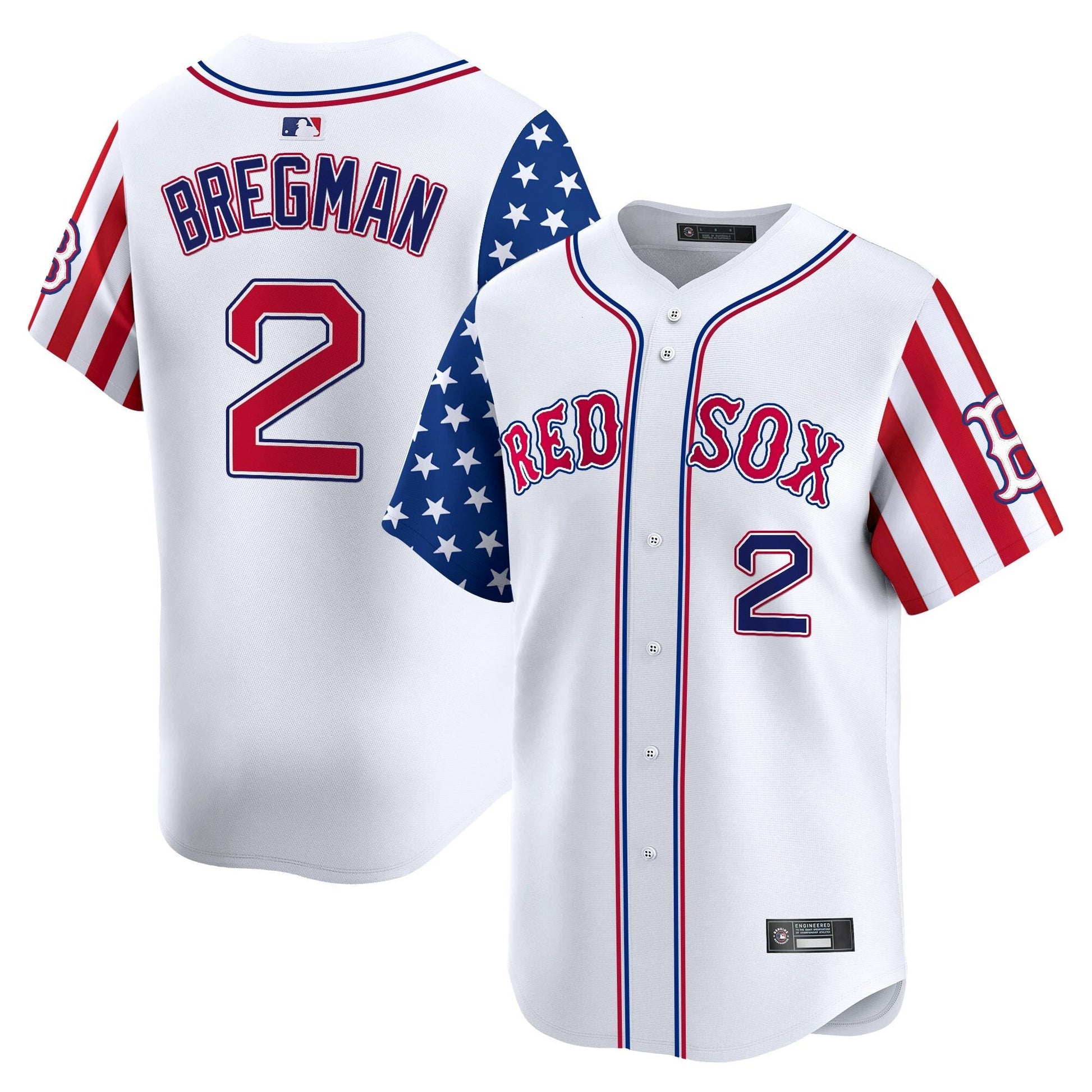 Men's Boston Red Sox 2025 Memorial Day Vapor Premier Limited Jersey - All Stitched