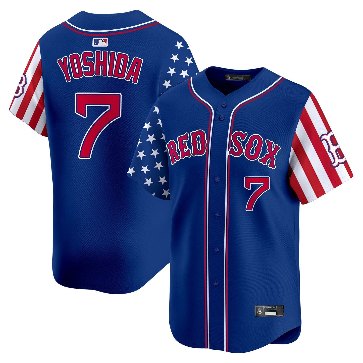 Men's Boston Red Sox 2025 Memorial Day Vapor Premier Limited Jersey - All Stitched