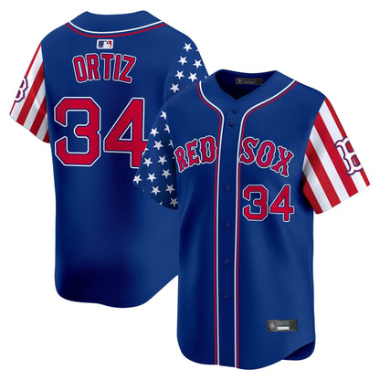 Men's Boston Red Sox 2025 Memorial Day Vapor Premier Limited Jersey - All Stitched