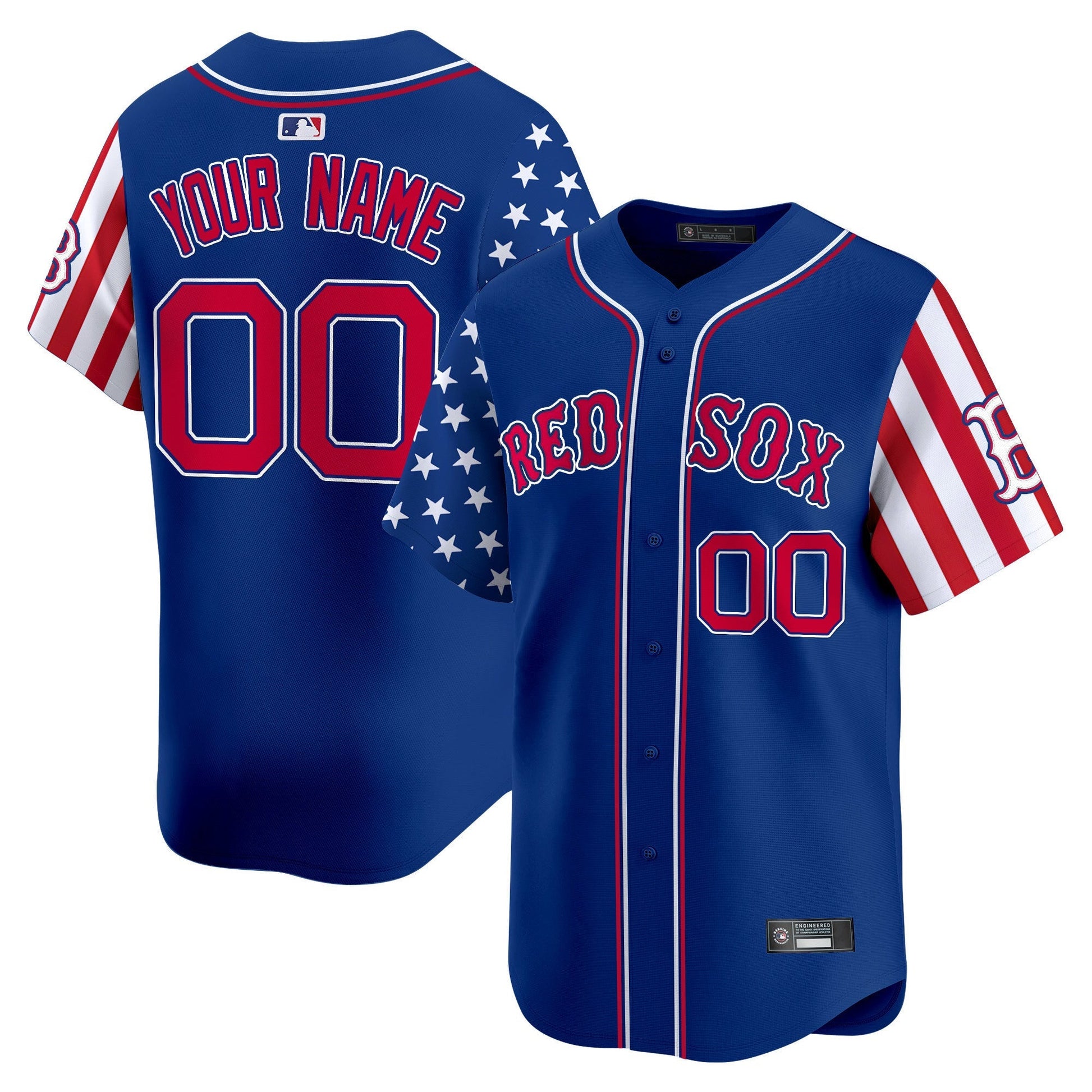 Boston Red Sox 2025 Memorial Day Vapor Premier Limited Custom Jersey - All Stitched
