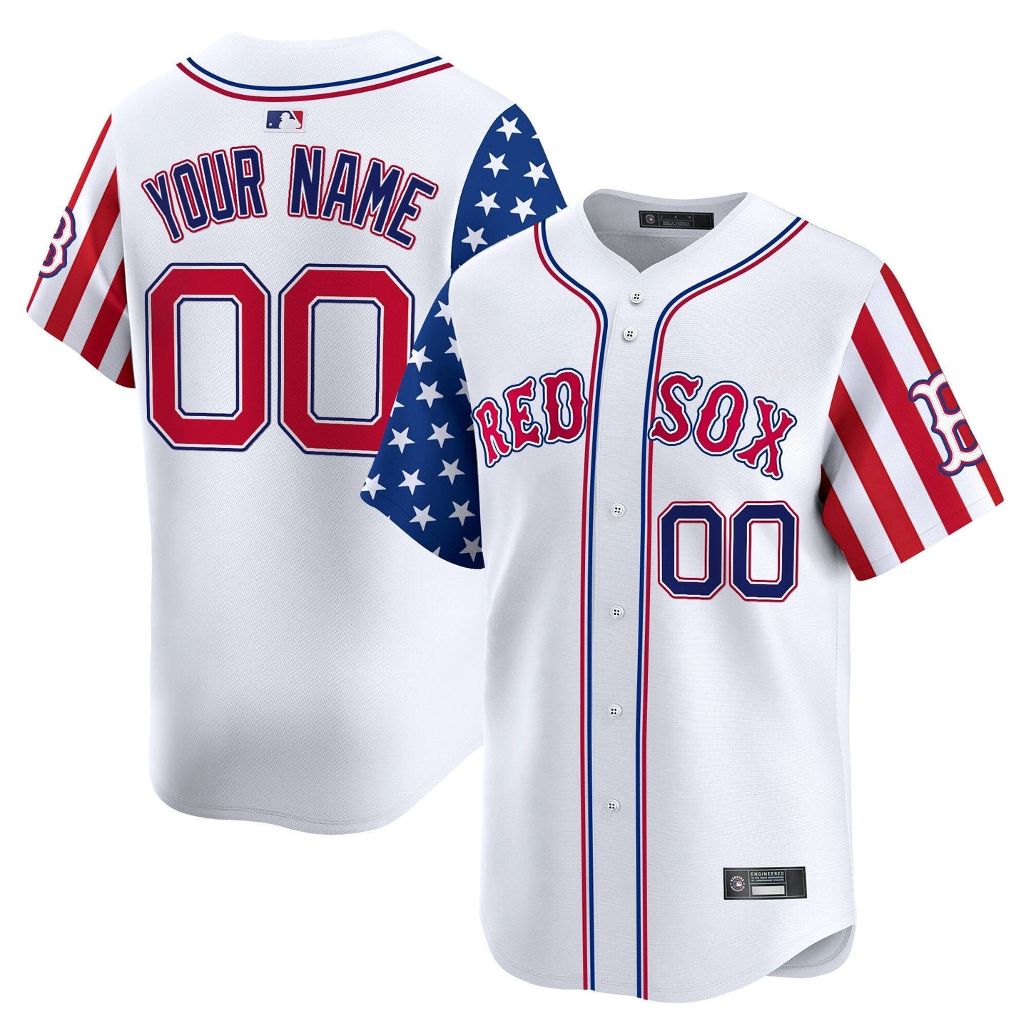 Boston Red Sox 2025 Memorial Day Vapor Premier Limited Custom Jersey - All Stitched