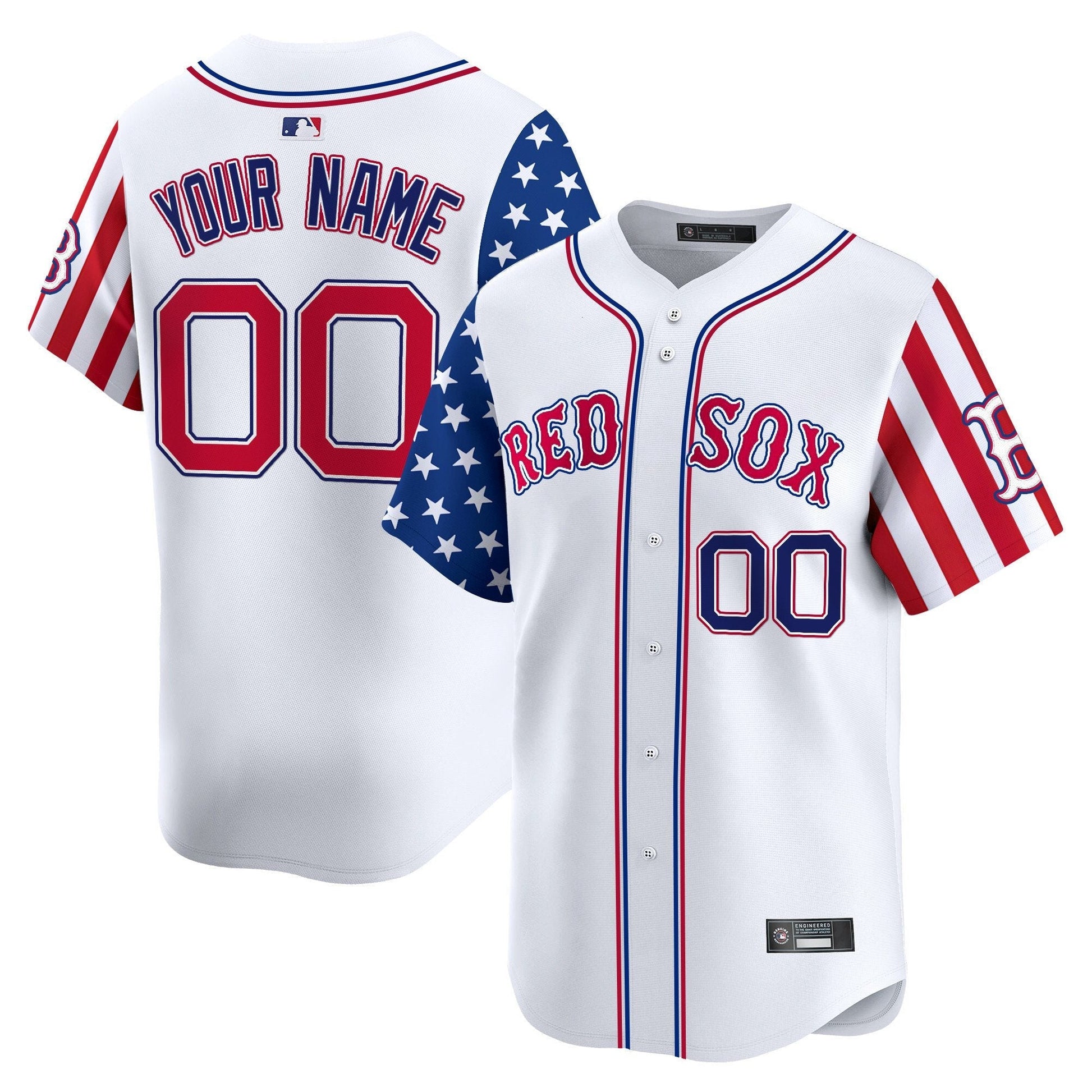 Boston Red Sox 2025 Memorial Day Vapor Premier Limited Custom Jersey - All Stitched