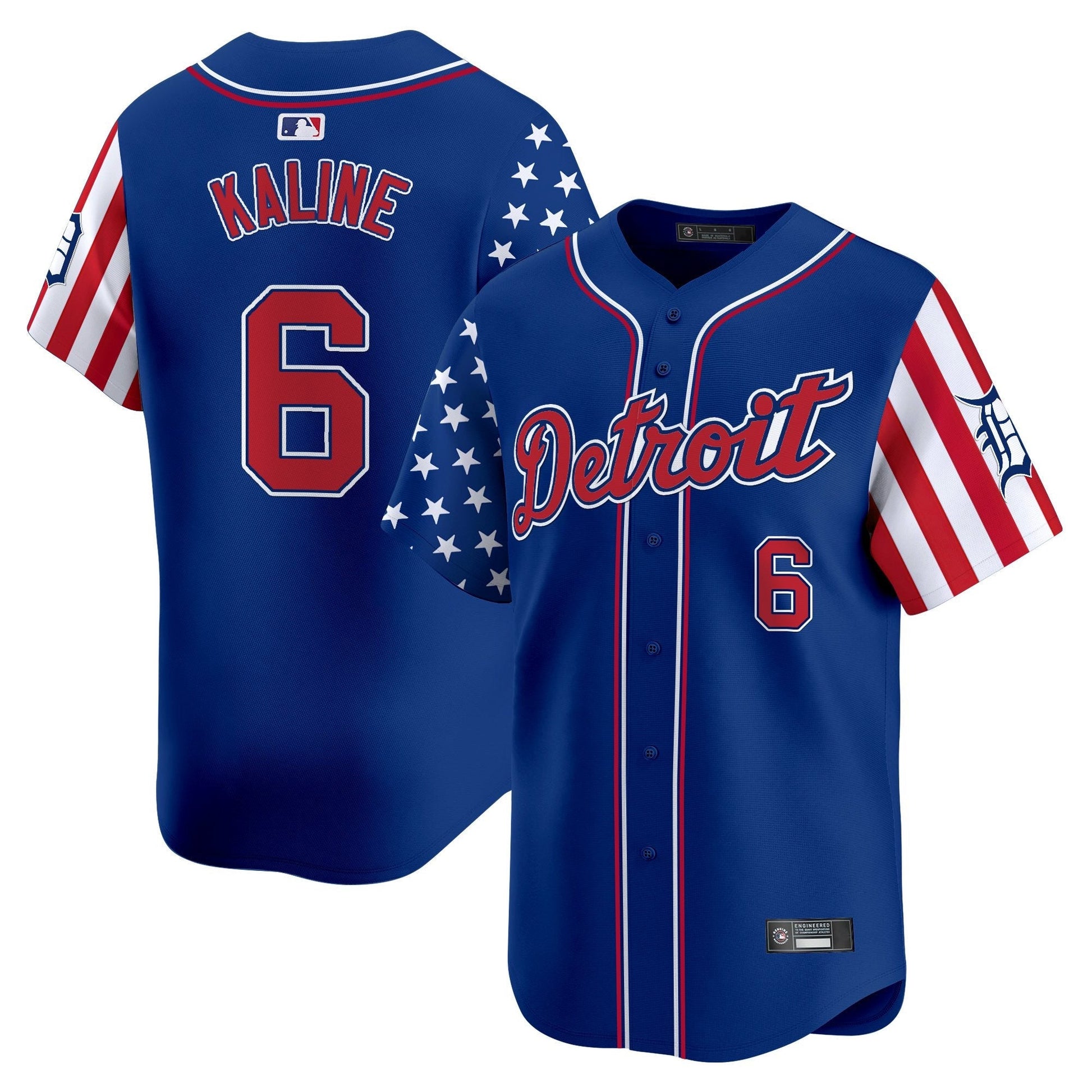 Men's Detroit Tigers 2025 Independence Day Vapor Premier Limited Jersey - All Stitched