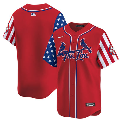 Men's St. Louis Cardinals 2025 Memorial Day Vapor Premier Limited Jersey - All Stitched