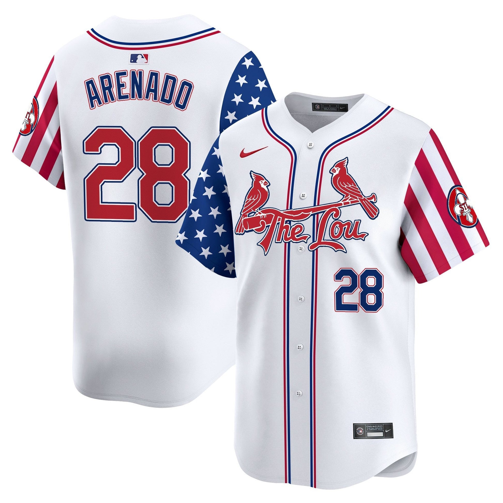 Men's St. Louis Cardinals 2025 Memorial Day Vapor Premier Limited Jersey - All Stitched