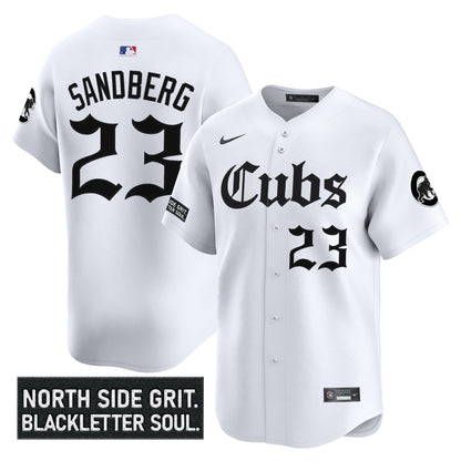 Men's Chicago Cubs 'Gothic North Side Edition' Vapor Premier Limited Jersey - All Stitched