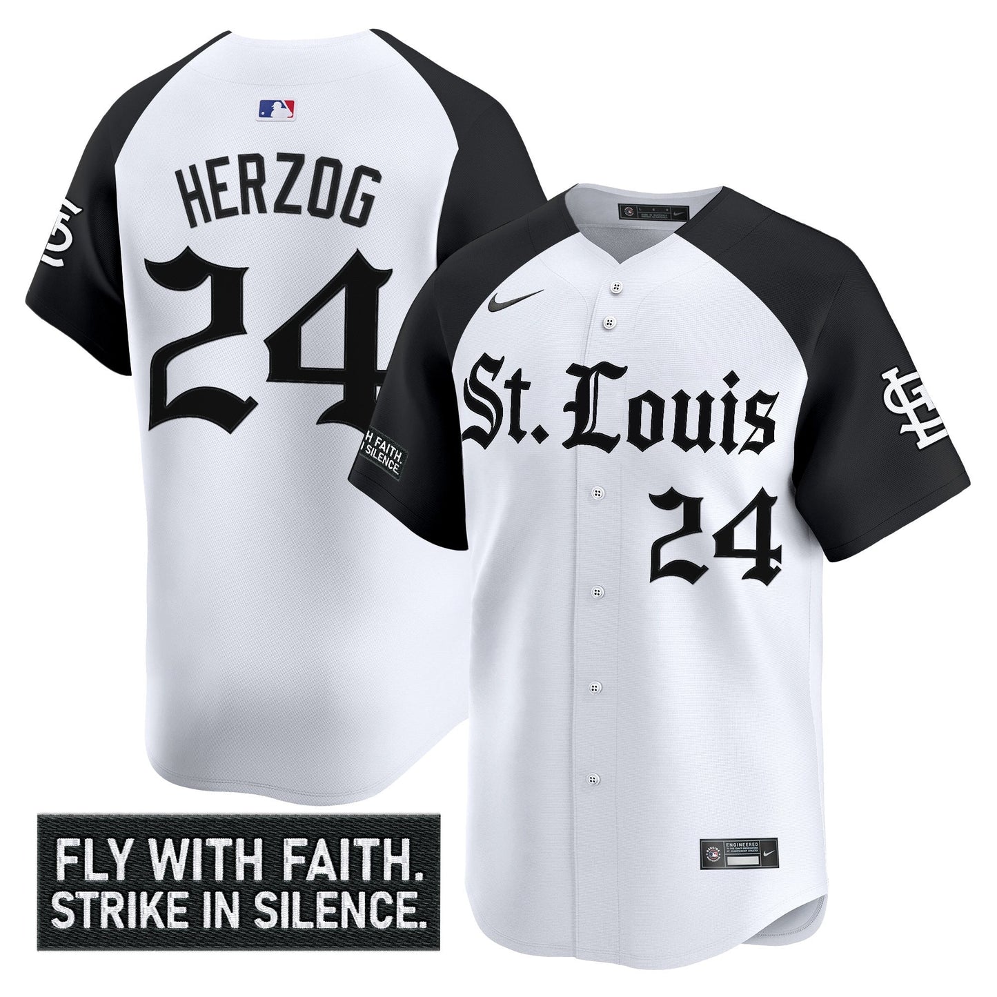 Men's St. Louis Cardinals 'Gothic Legacy Edition' Vapor Premier Limited Jersey - All Stitched
