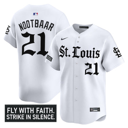 Men's St. Louis Cardinals 'Gothic Legacy Edition' Vapor Premier Limited Jersey - All Stitched