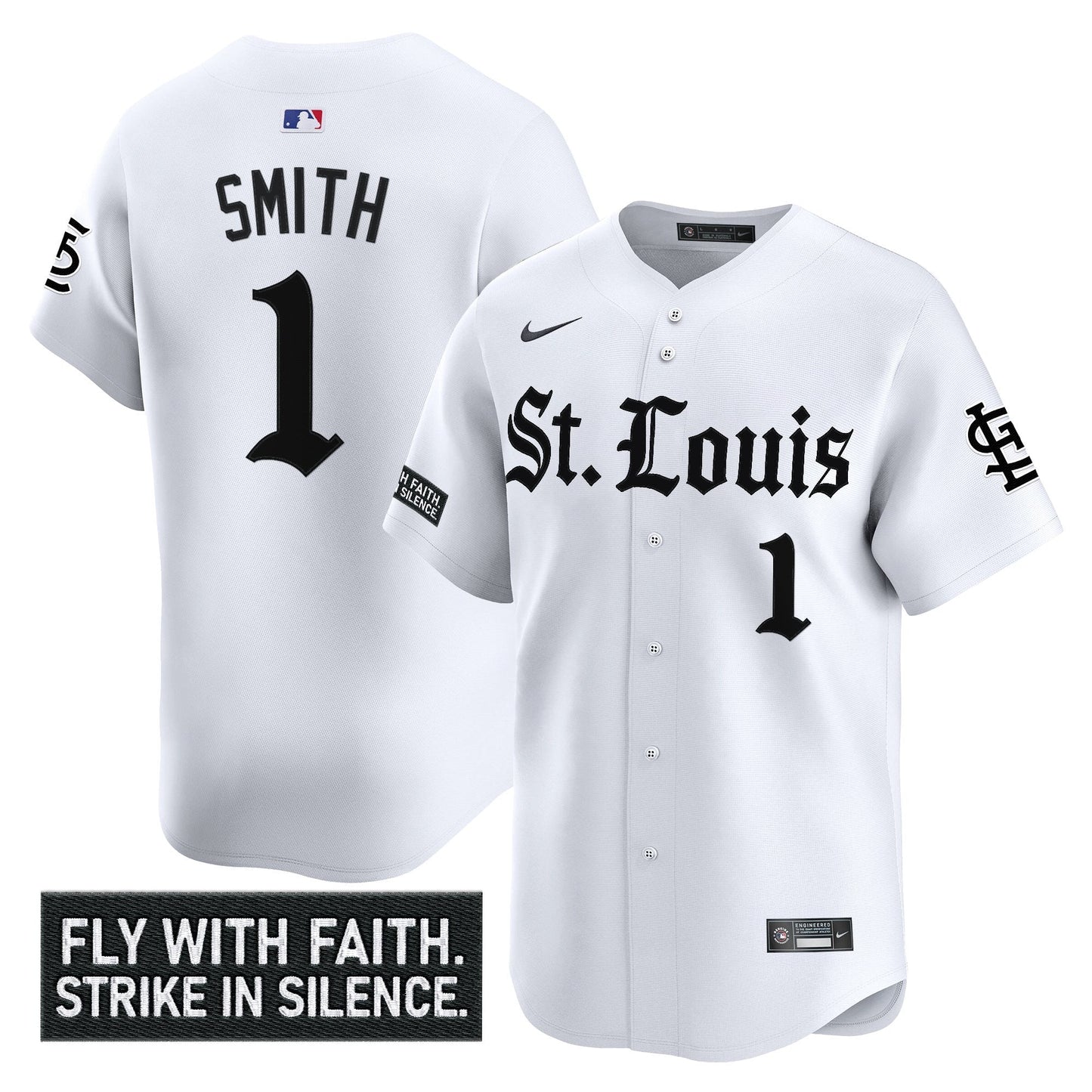 Men's St. Louis Cardinals 'Gothic Legacy Edition' Vapor Premier Limited Jersey - All Stitched