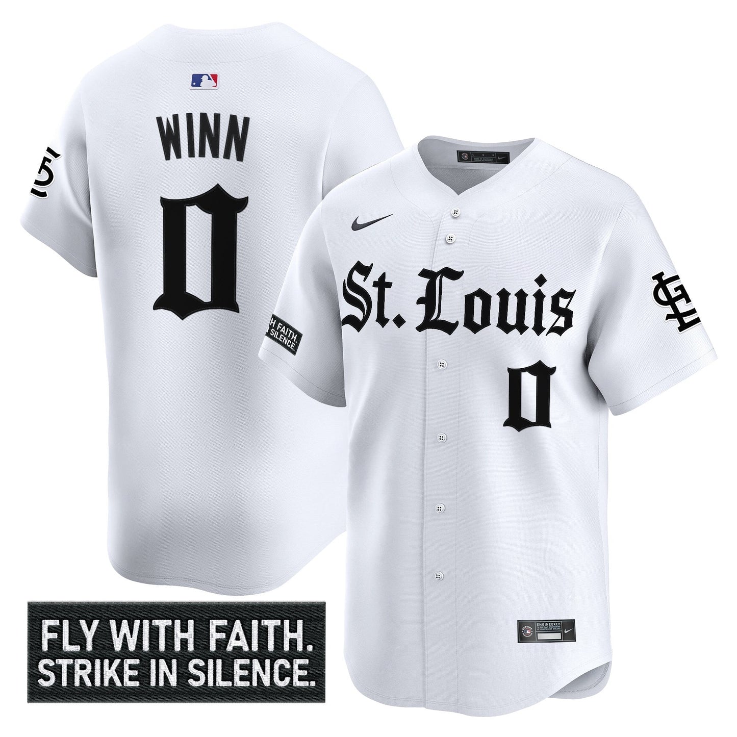 Men's St. Louis Cardinals 'Gothic Legacy Edition' Vapor Premier Limited Jersey - All Stitched
