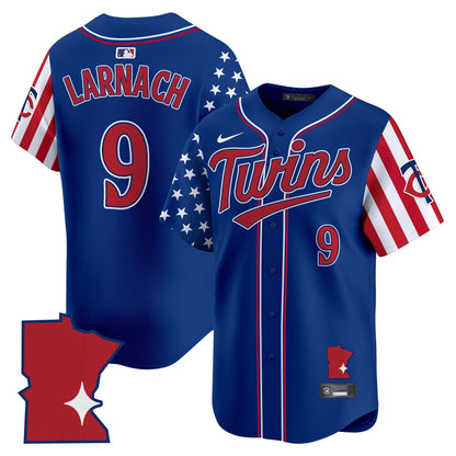 Men's Minnesota Twins 2025 Independence Day Vapor Premier Limited Jersey - All Stitched