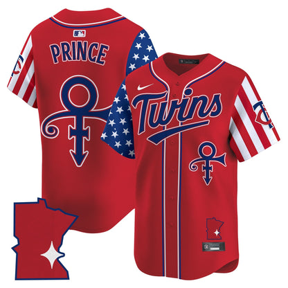 Men's Minnesota Twins 2025 Independence Day Vapor Premier Limited Jersey - All Stitched