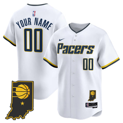 Indiana Pacers Vapor Baseball Custom Jersey - All Stitched