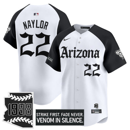 Men's Arizona Diamondbacks 'Gothic Desert Fang Edition' Vapor Premier Limited Jersey - All Stitched