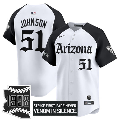 Men's Arizona Diamondbacks 'Gothic Desert Fang Edition' Vapor Premier Limited Jersey - All Stitched