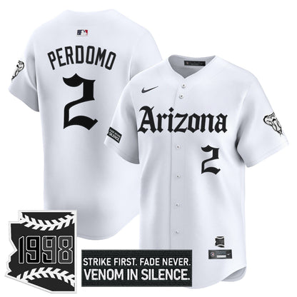 Men's Arizona Diamondbacks 'Gothic Desert Fang Edition' Vapor Premier Limited Jersey - All Stitched