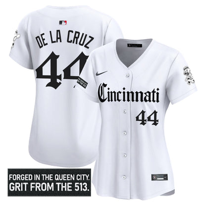 Women's Cincinnati Reds 'Gothic Queen City Edition' Vapor Premier Limited Jersey - All Stitched