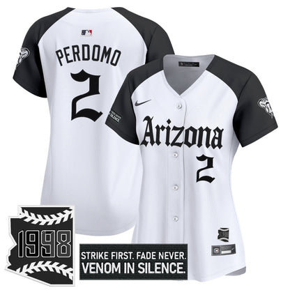 Women's Arizona Diamondbacks 'Gothic Desert Fang Edition' Vapor Premier Limited Jersey - All Stitched