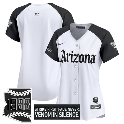 Women's Arizona Diamondbacks 'Gothic Desert Fang Edition' Vapor Premier Limited Jersey - All Stitched