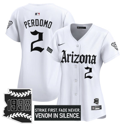 Women's Arizona Diamondbacks 'Gothic Desert Fang Edition' Vapor Premier Limited Jersey - All Stitched