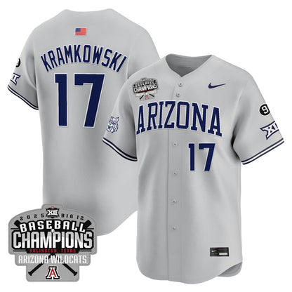 Arizona Wildcats 2025 Big 12 Champions Vapor Premier Limited Jersey - All Stitched