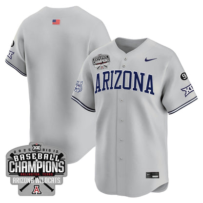 Men's Arizona Wildcats 2025 Big 12 Champions Vapor Premier Limited Jersey - All Stitched