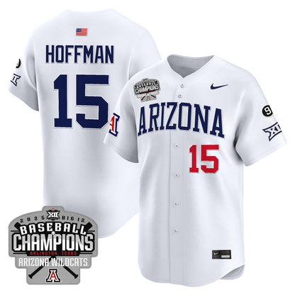 Men's Arizona Wildcats 2025 Big 12 Champions Vapor Premier Limited Jersey - All Stitched