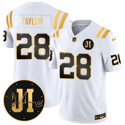 Men's Indianapolis Colts Limited 2025 Jersey - Memorial Patch for Jim Irsay - All Stitched