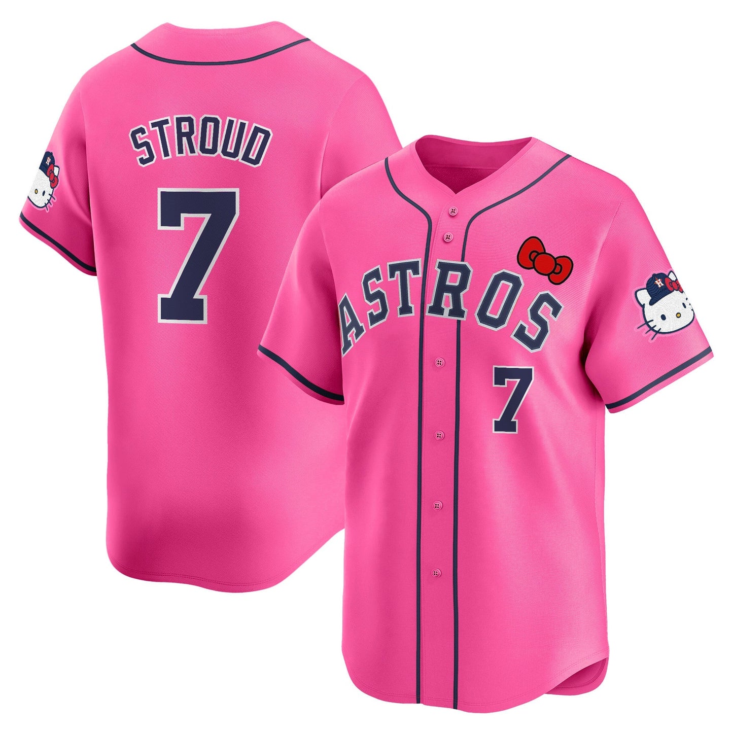 Men's Houston Astros Hello Kitty Vapor Premier Limited Jersey V2 - All Stitched